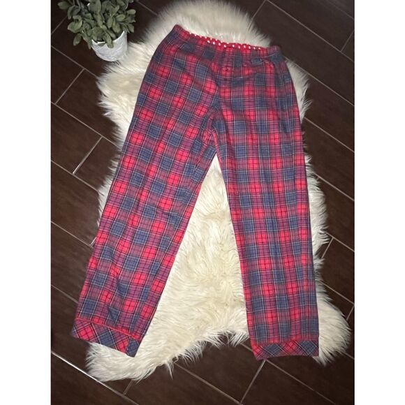 Victoria’s Secret red plaid pajama set sz medium - Picture 5 of 8